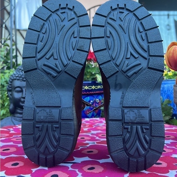 🏴󠁧󠁢󠁥󠁮󠁧󠁿 Vintage Dr. Martens Made in England Platform Oxfords UK 5 - Picture 9 of 13